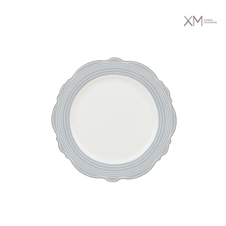 Porcelain Dessert Plate Round